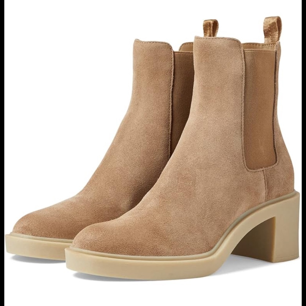 Dolce Vita Platform Suede Ankle Booties
